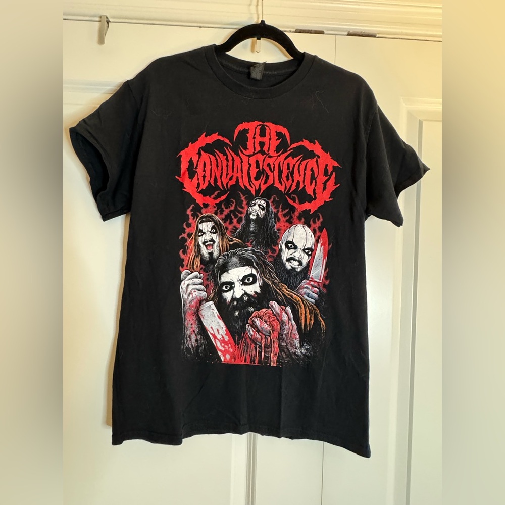 The Convalescence RARE Horror Metal Music T-SHIRT M Goth Horror Grunge Emo
